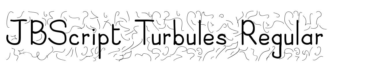 JBScript Turbules Regular
